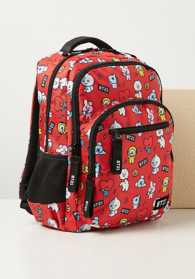 BT21 All-Over Print Backpack - 16 inches-Backpacks-image-2