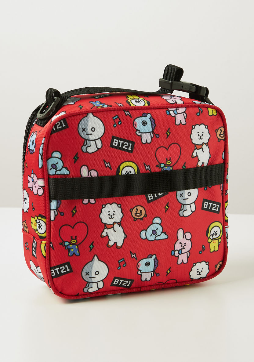 BT21 All-Over Print Lunch Bag with Detachable Strap-Lunch Bags-image-2
