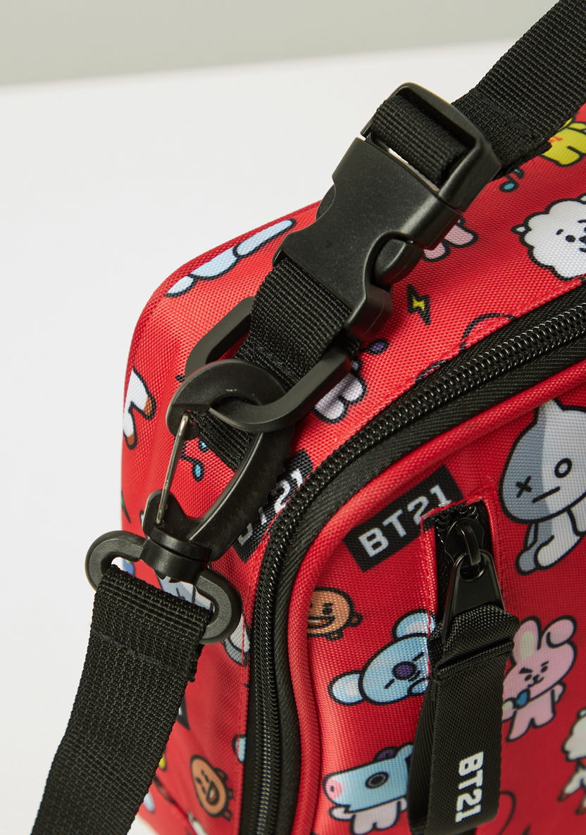 BT21 All-Over Print Lunch Bag with Detachable Strap-Lunch Bags-image-3