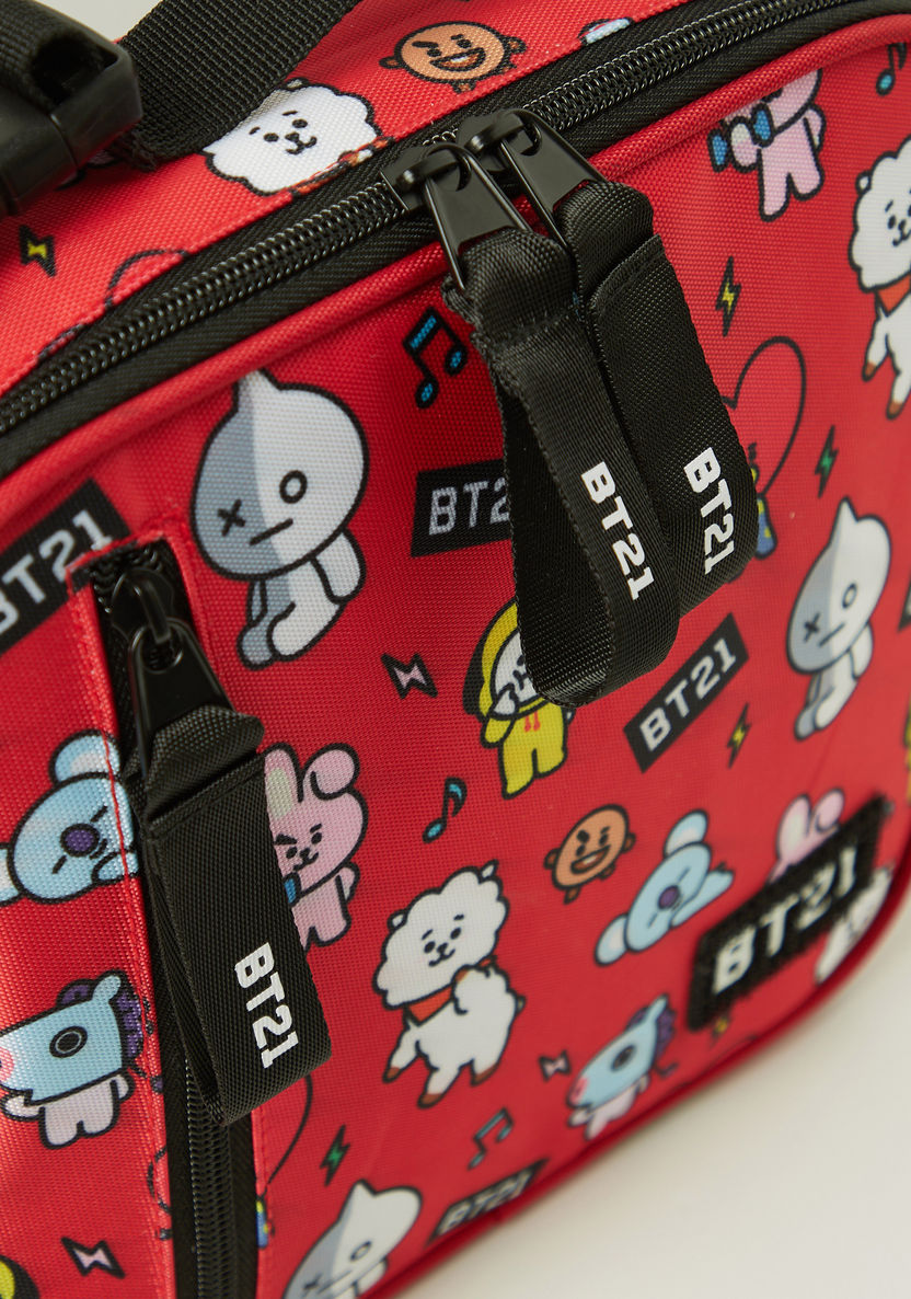 BT21 All-Over Print Lunch Bag with Detachable Strap-Lunch Bags-image-4