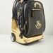 Harry Potter Logo Print Trolley Bag with Retractable Handle - 18 inches-Trolleys-thumbnailMobile-3