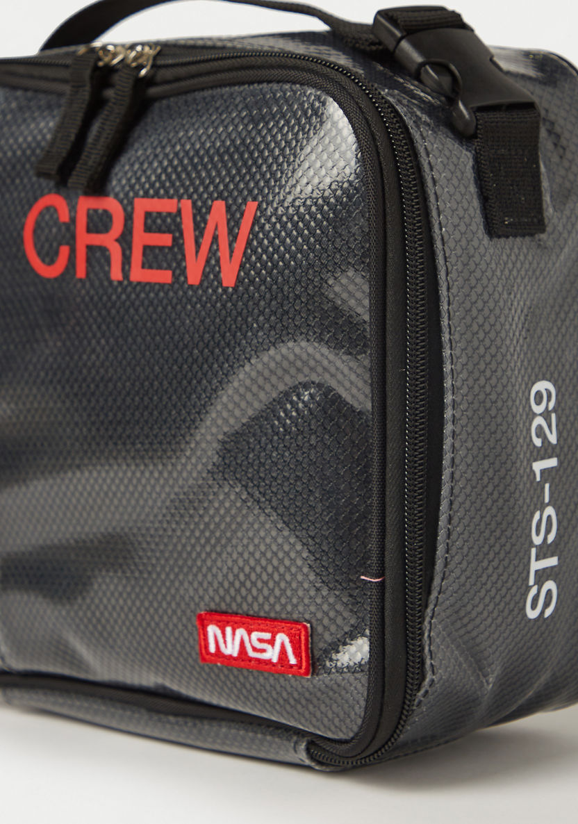 NASA Printed Lunch Bag with Top Handle-Lunch Bags-image-3