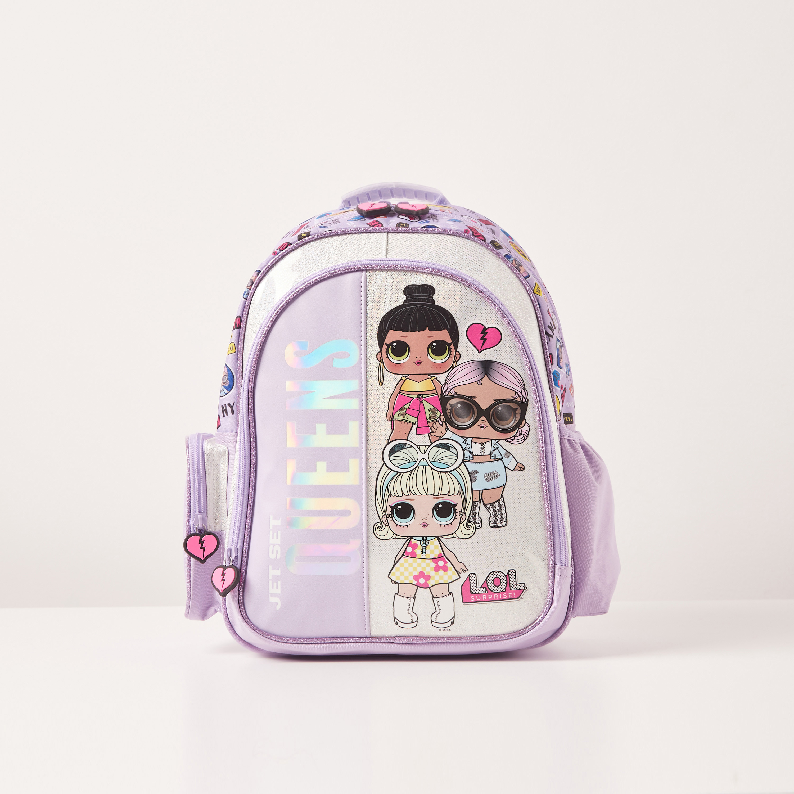 L.O.L. Surprise Printed Backpack with Adjustable Shoulder Straps 14 inches