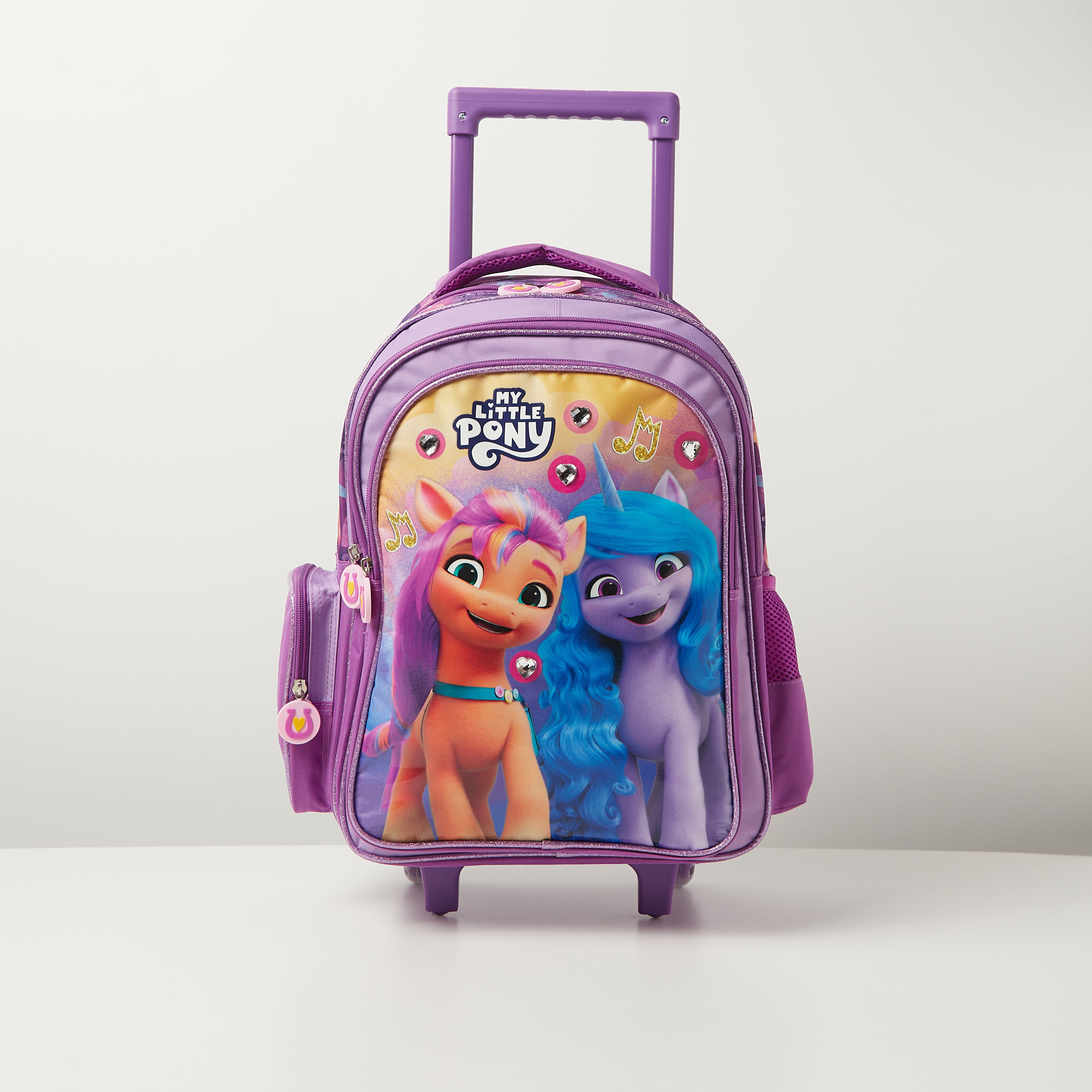 Buy My Little Pony Print Trolley Backpack with Wheels and