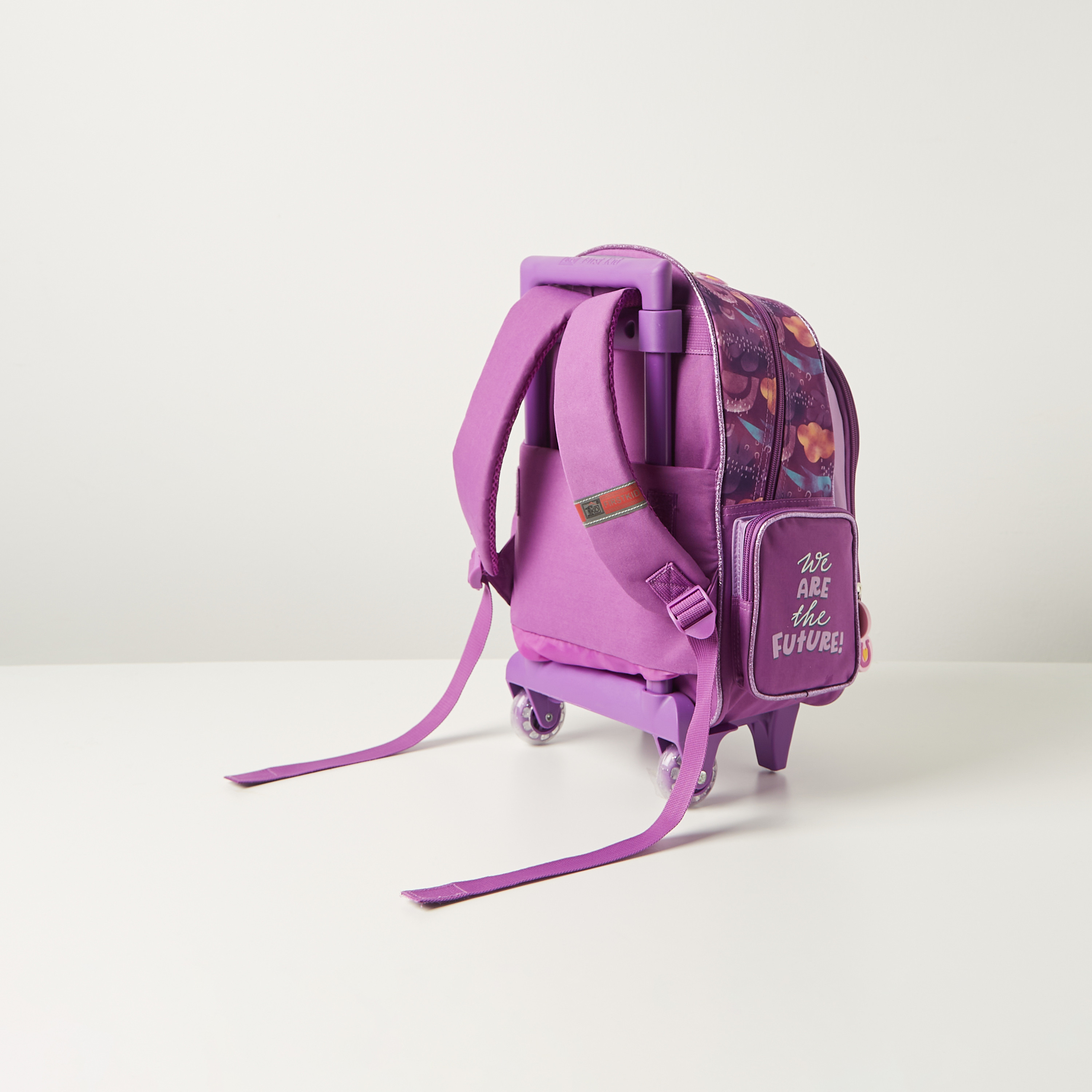 شنطة ظهر ترولي بطبعات ماي ليتل بوني ومقبض قابل للسحب - 14 بوصة-school-bagsandbackpacks-trolleybags-image-5