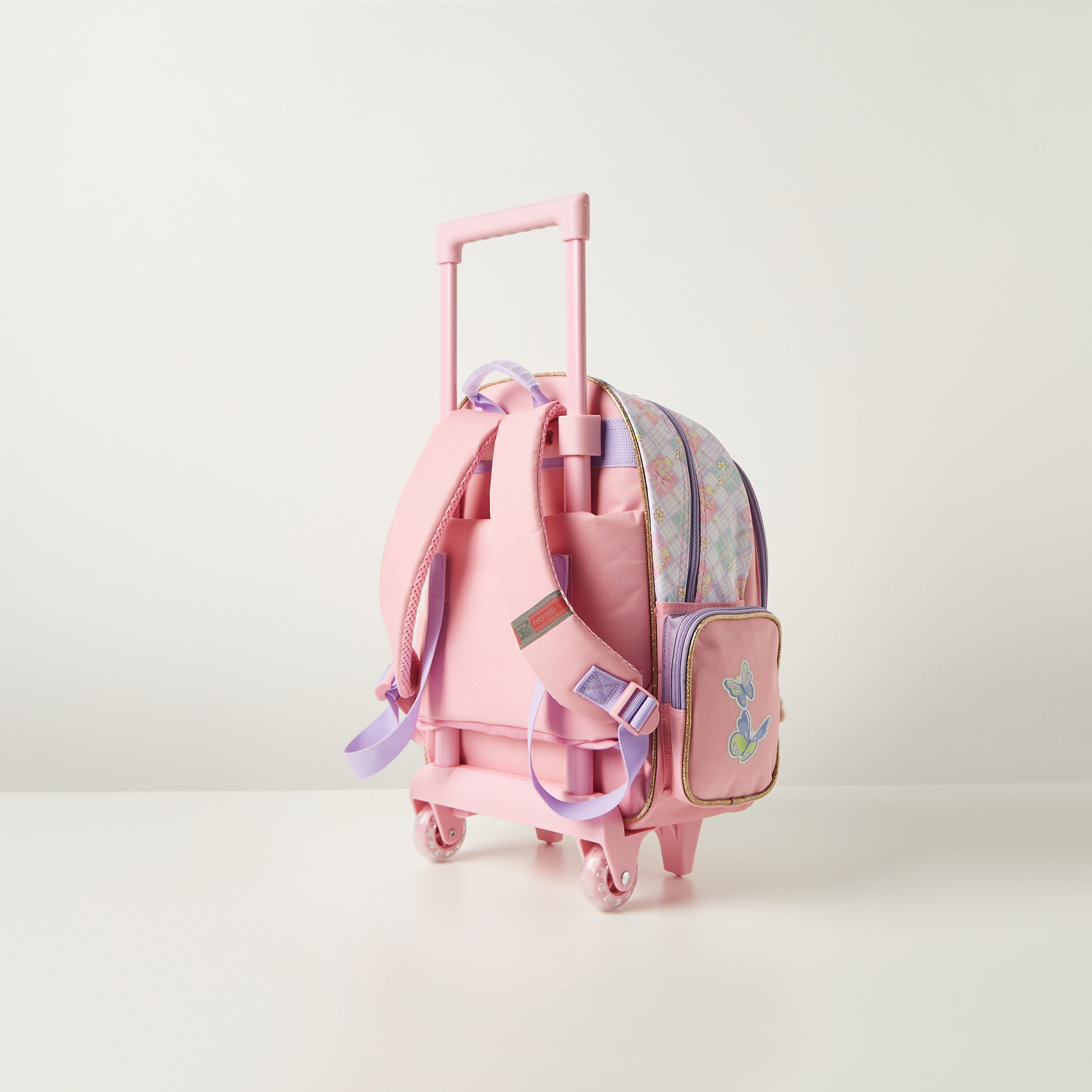 Na! Na! Na! Surprise Printed Trolley Backpack with Retractable Handle - 14 inches-school-bagsandbackpacks-trolleybags-image-4