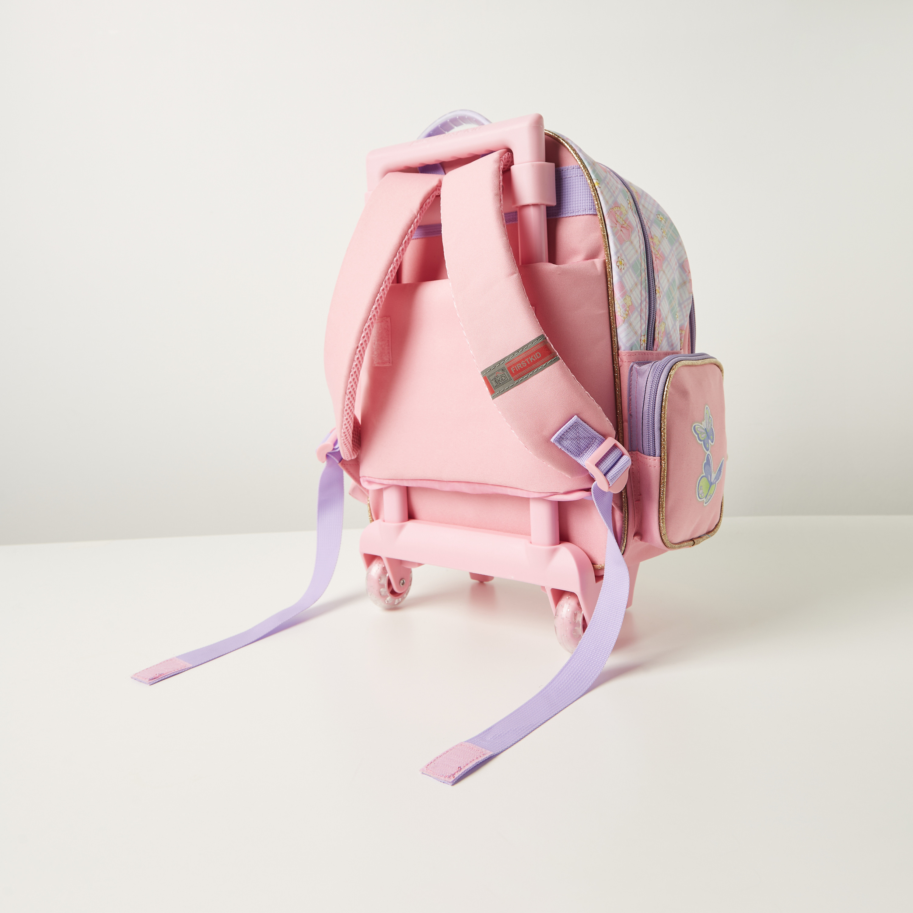 Na! Na! Na! Surprise Printed Trolley Backpack with Retractable Handle - 14 inches-school-bagsandbackpacks-trolleybags-image-5