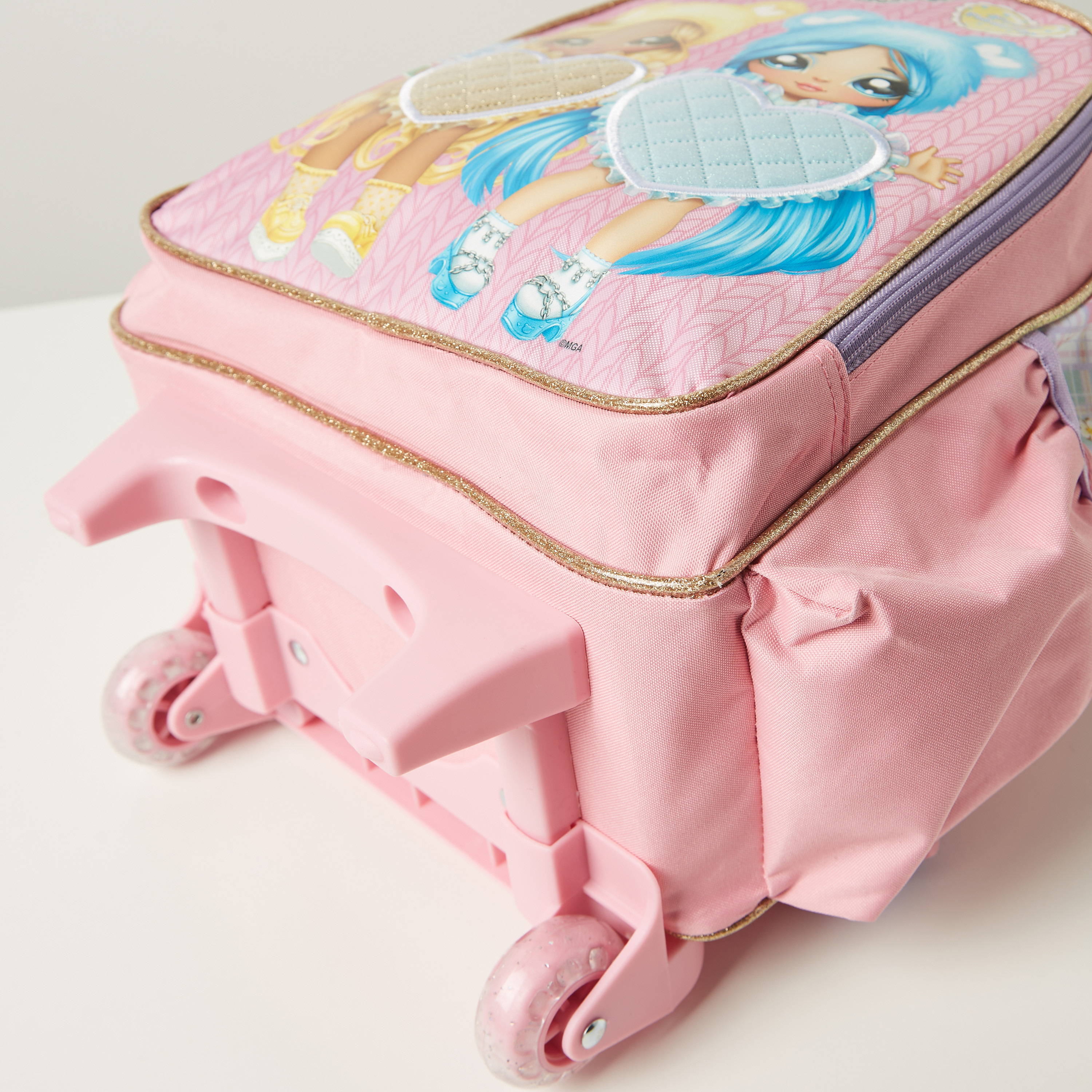 Na! Na! Na! Surprise Printed Trolley Backpack with Retractable Handle - 14 inches-school-bagsandbackpacks-trolleybags-image-6