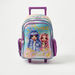 First Kid Rainbow High Print Trolley Backpack with Adjustable Shoulder Straps - 16 inches-Trolleys-thumbnail-0