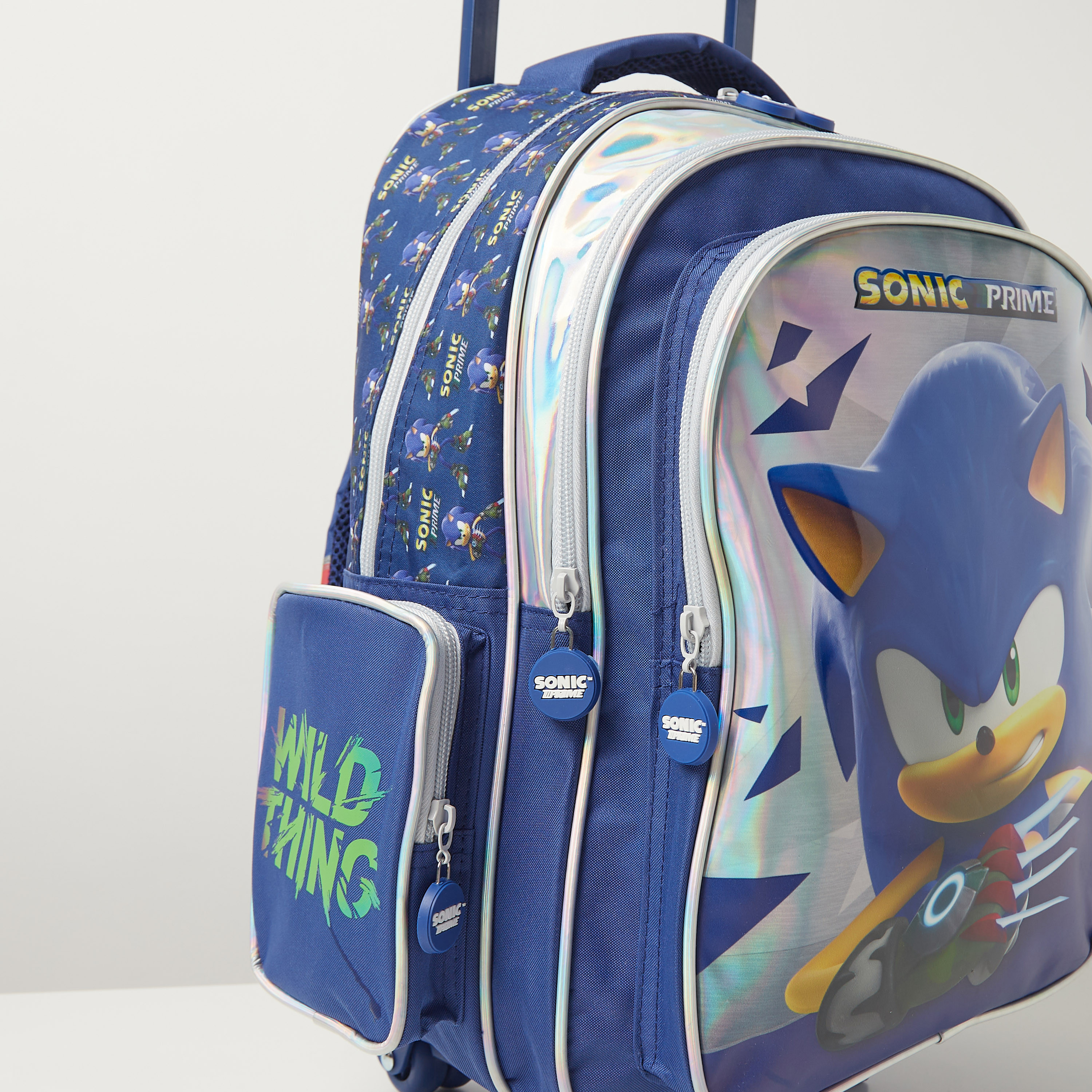 شنطة ظهر ترولي بطبعات ومقبض قابل للسحب وعجلات - 16 بوصة-school-bagsandbackpacks-trolleybags-image-3