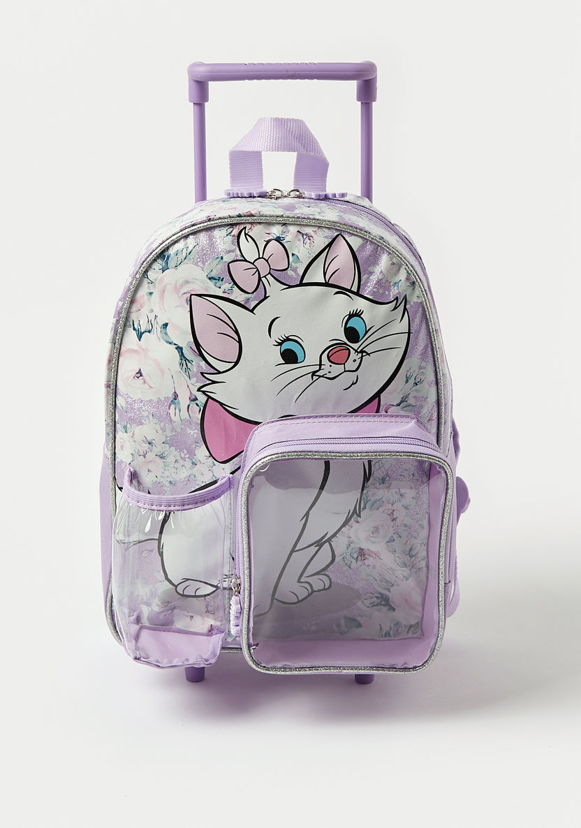 Marie Print 3-Piece Trolley Backpack Set - 14 inches-School Sets-image-2