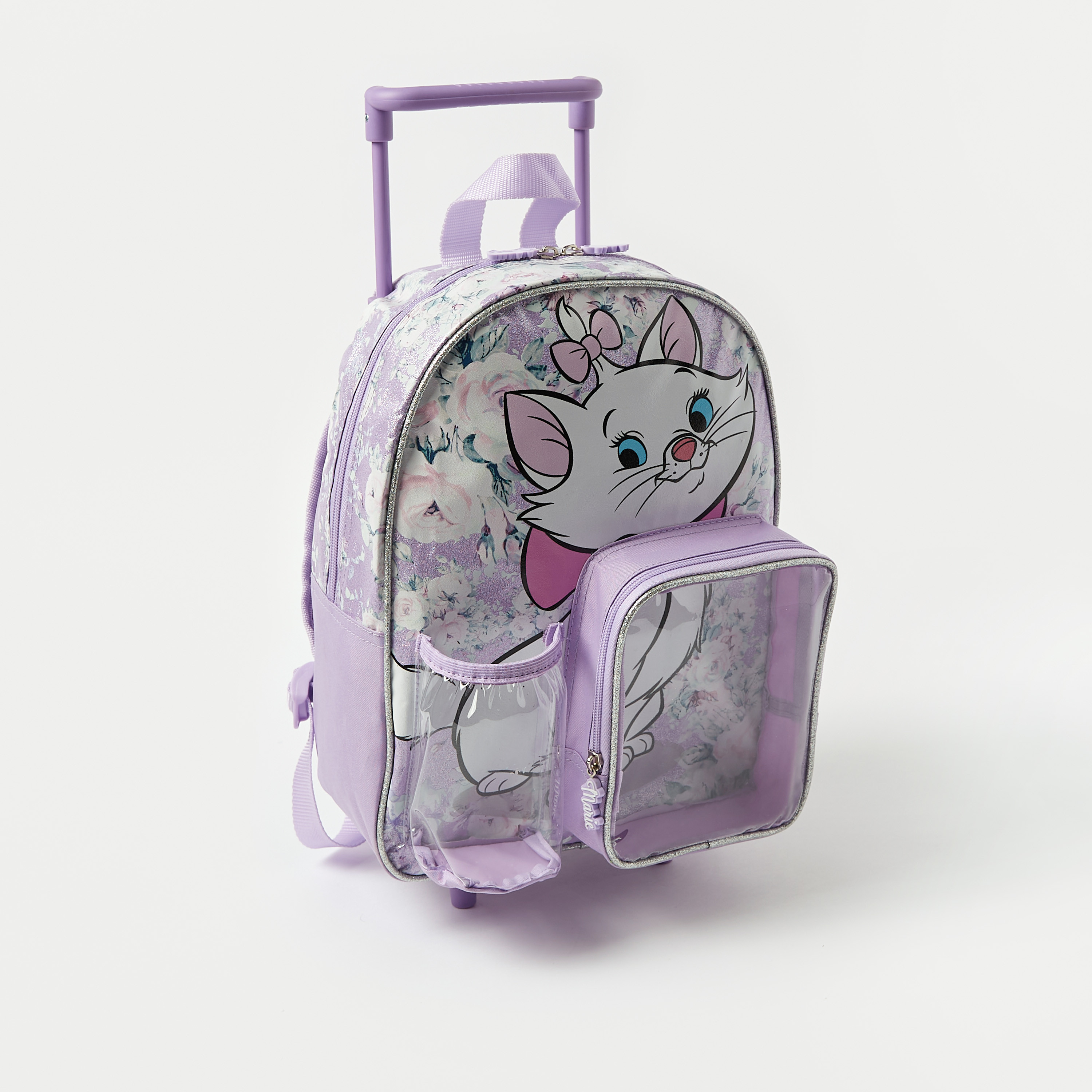 Marie Print 3-Piece Trolley Backpack Set - 14 inches-school-bagsandbackpacks-trolleybags-image-5
