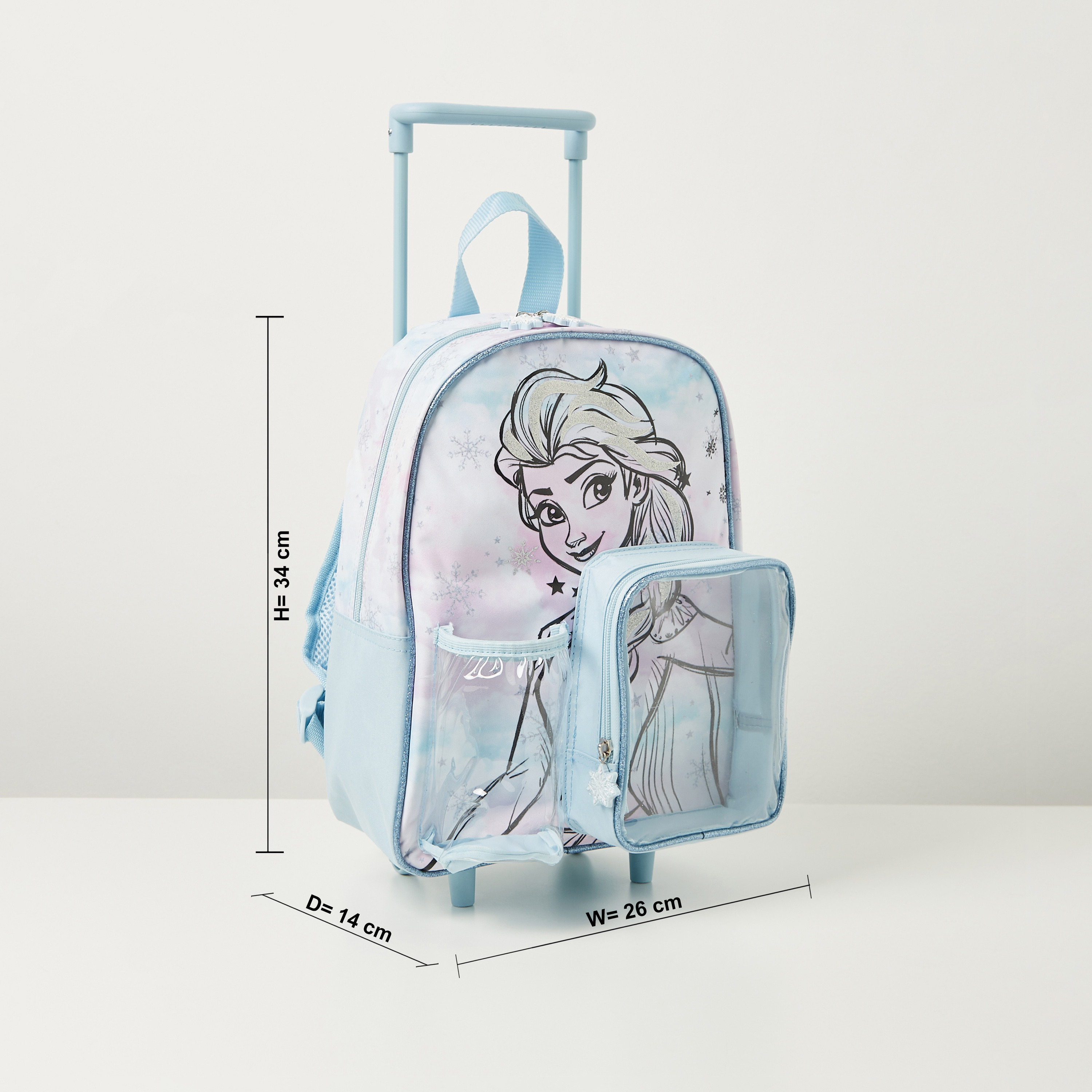 Frozen cheap trolley backpack