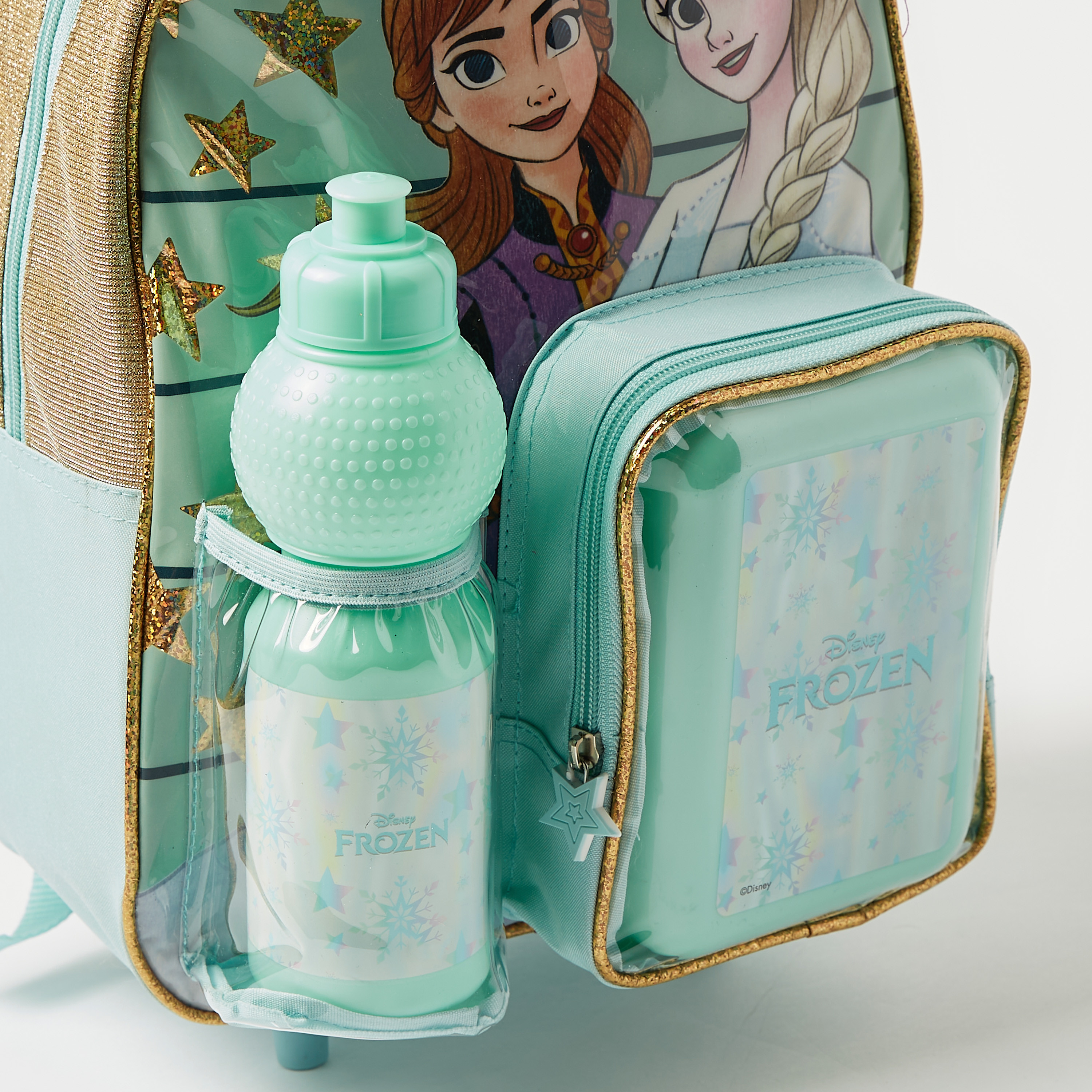 Frozen backpack and online lunch box