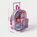 Disney Little Mermaid Print 3-Piece Trolley Backpack Set - 14 inches-School Sets-thumbnailMobile-1