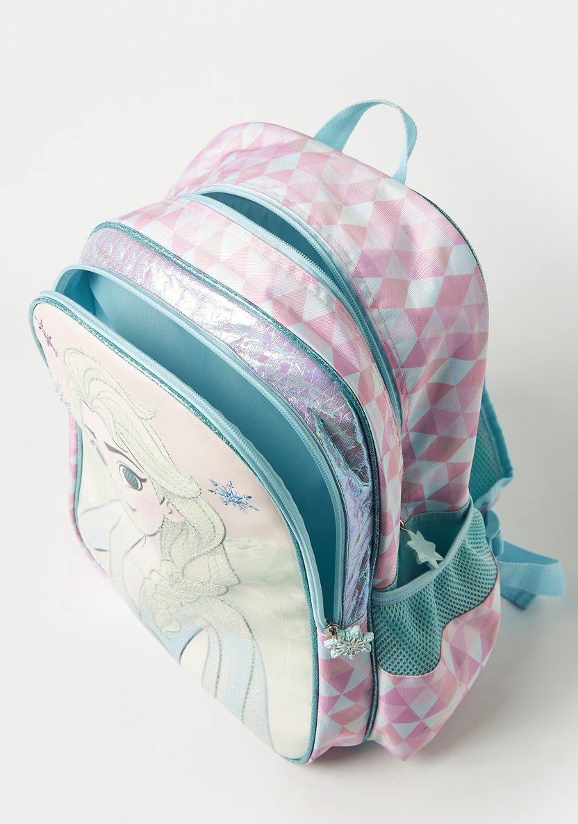 Disney Frozen Glowing Embellished Backpack - 16 inches-Backpacks-image-6