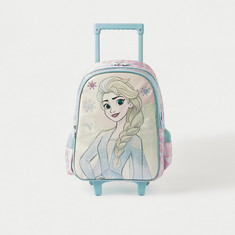 Disney Frozen Print Trolley Backpack with Adjustable Shoulder Straps - 16 inches