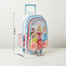 Disney Princess Floral Embellished Trolley Backpack - 18 inches-Trolleys-thumbnailMobile-1
