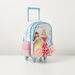 Disney Princess Print Trolley Backpack with Retractable Handle - 16 inches-Trolleys-thumbnailMobile-2