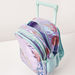 Disney Little Mermaid Print Trolley Backpack with Retractable Handle - 14 inches-Trolleys-thumbnail-7