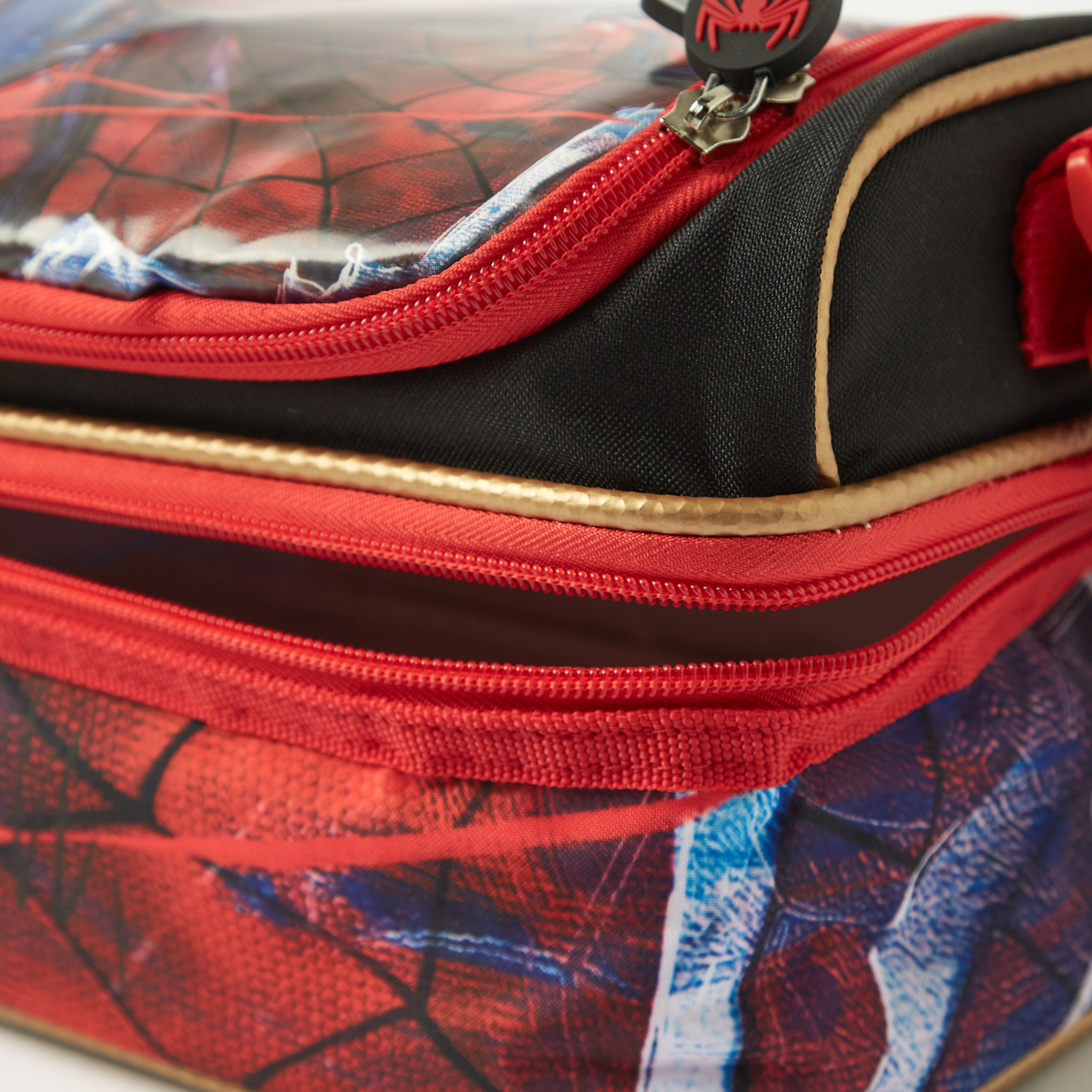 شنطة غداء بطبقتين وطبعات سبايدر مان-school-lunchessentials-lunchbags-image-7