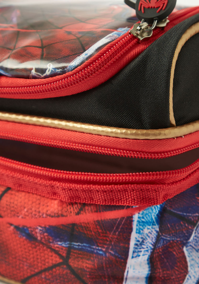Spider-Man Printed Double Layer Lunch Bag-Lunch Bags-image-6