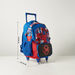 Spider-Man Printed Trolley Backpack with Retractable Handle - 18 inches-Trolleys-thumbnail-1