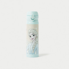 Disney Frozen Print Stainless Steel Water Bottle - 450 ml