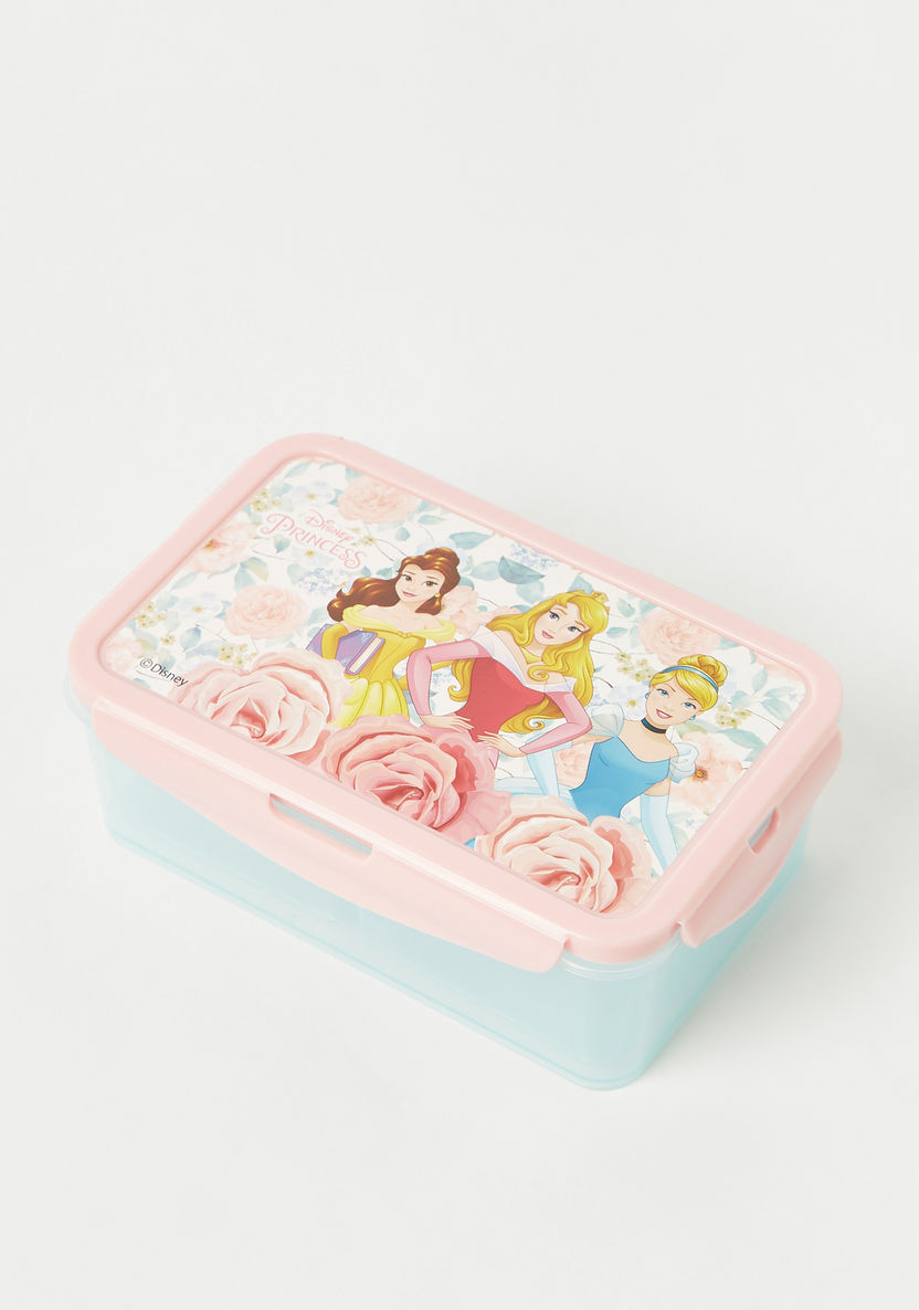 Disney Princess Print Lunch Box-Lunch Boxes-image-1