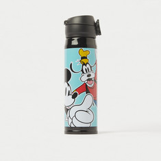Disney Mickey and Friends Print Stainless Steel Water Bottle - 450 ml