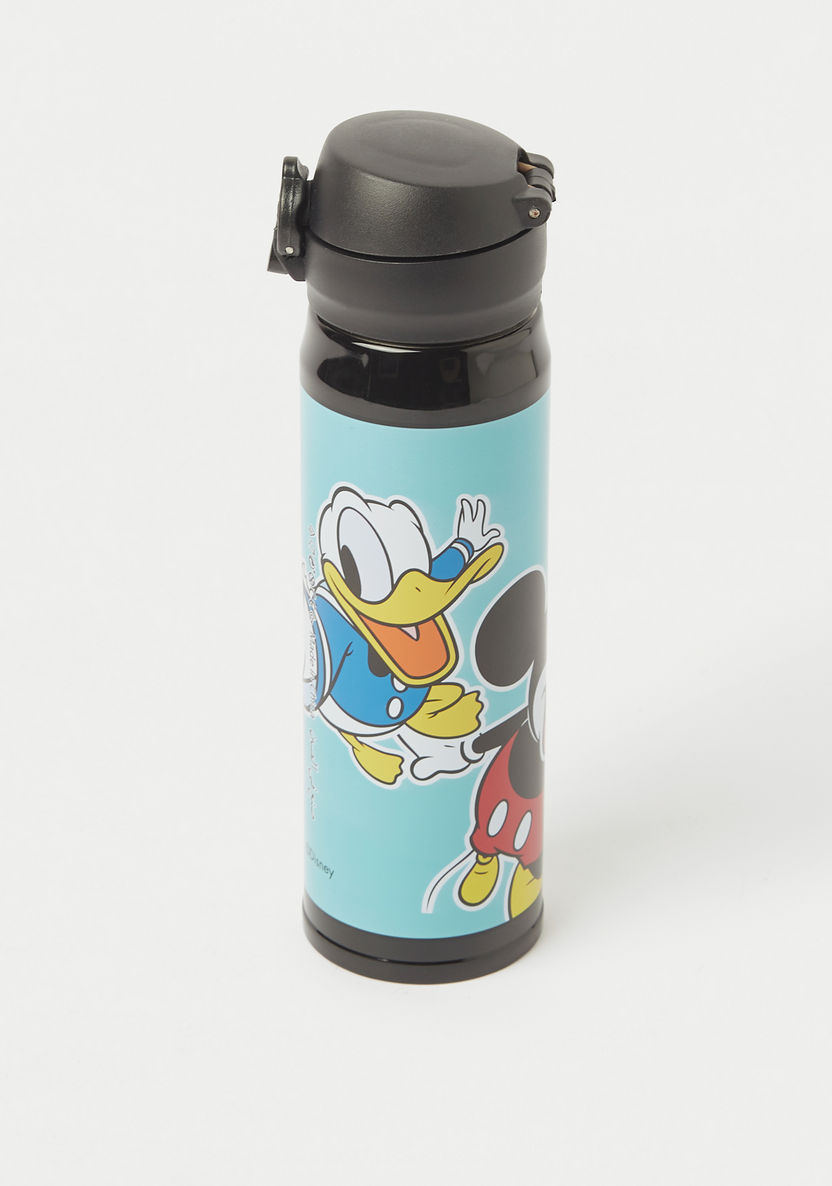 Disney Mickey and Friends Print Stainless Steel Water Bottle - 450 ml-Water Bottles-image-1