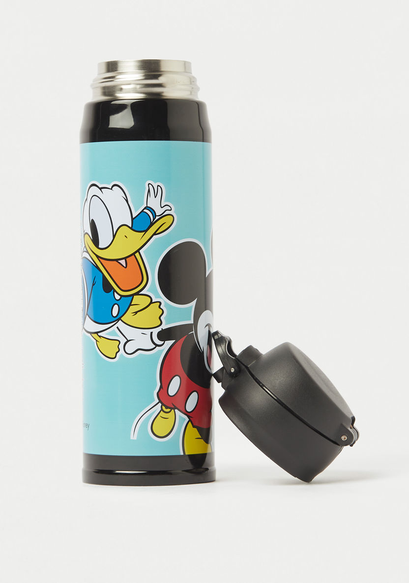 Disney Mickey and Friends Print Stainless Steel Water Bottle - 450 ml-Water Bottles-image-2