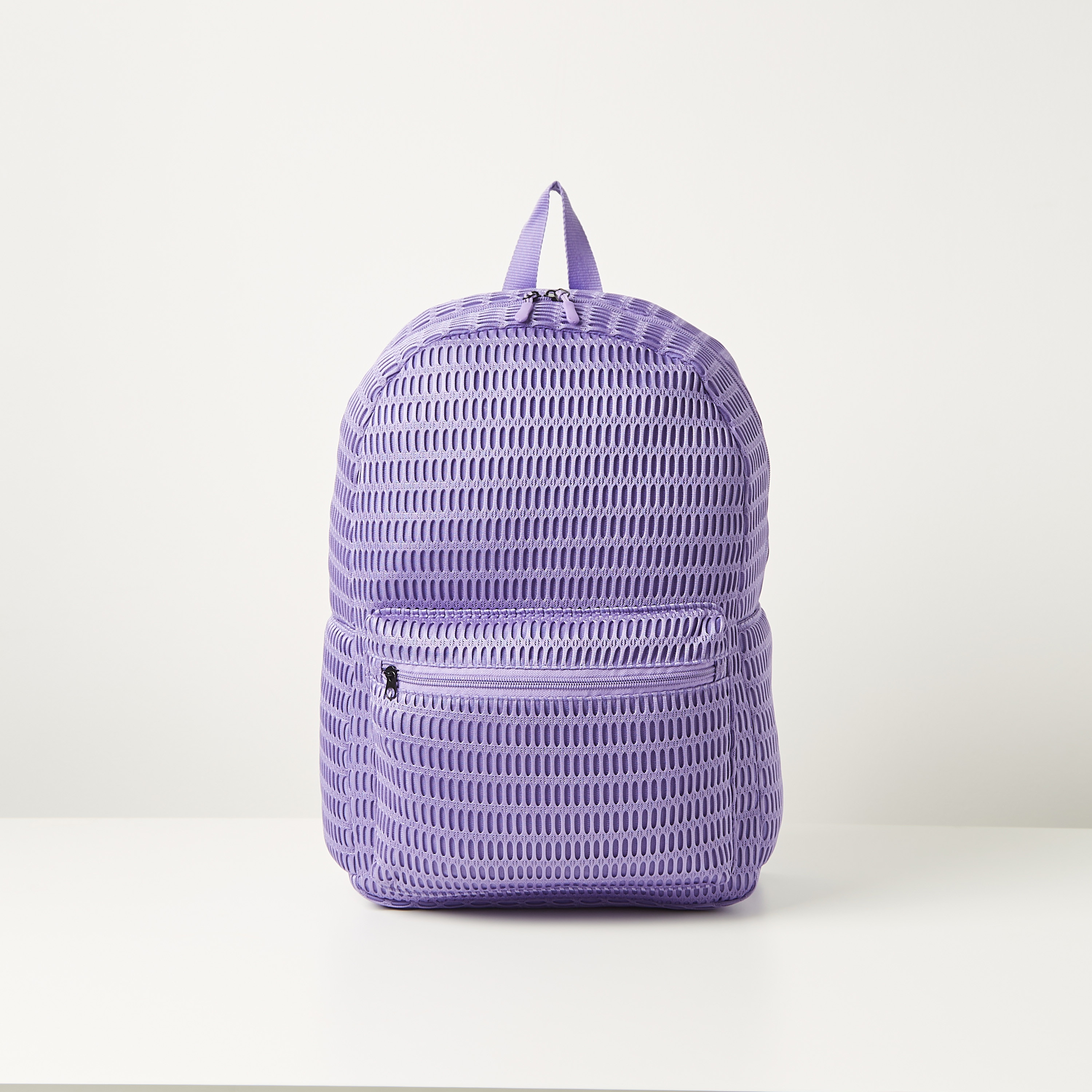 Juniors Textured Backpack with Adjustable Strap and Laptop Holder - 16 inches-school-bagsandbackpacks-backpacks-image-3