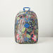 Juniors Giraffe Print Backpack with Adjustable Shoulder Straps - 17 inches-Backpacks-thumbnailMobile-0