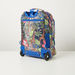 Juniors Tropical Print Trolley Backpack with Retractable Handle - 18 inches-Trolleys-thumbnailMobile-5