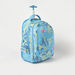 Juniors All-Over Floral Print Trolley Backpack with Retractable Handle - 18 inches-Trolleys-thumbnail-2