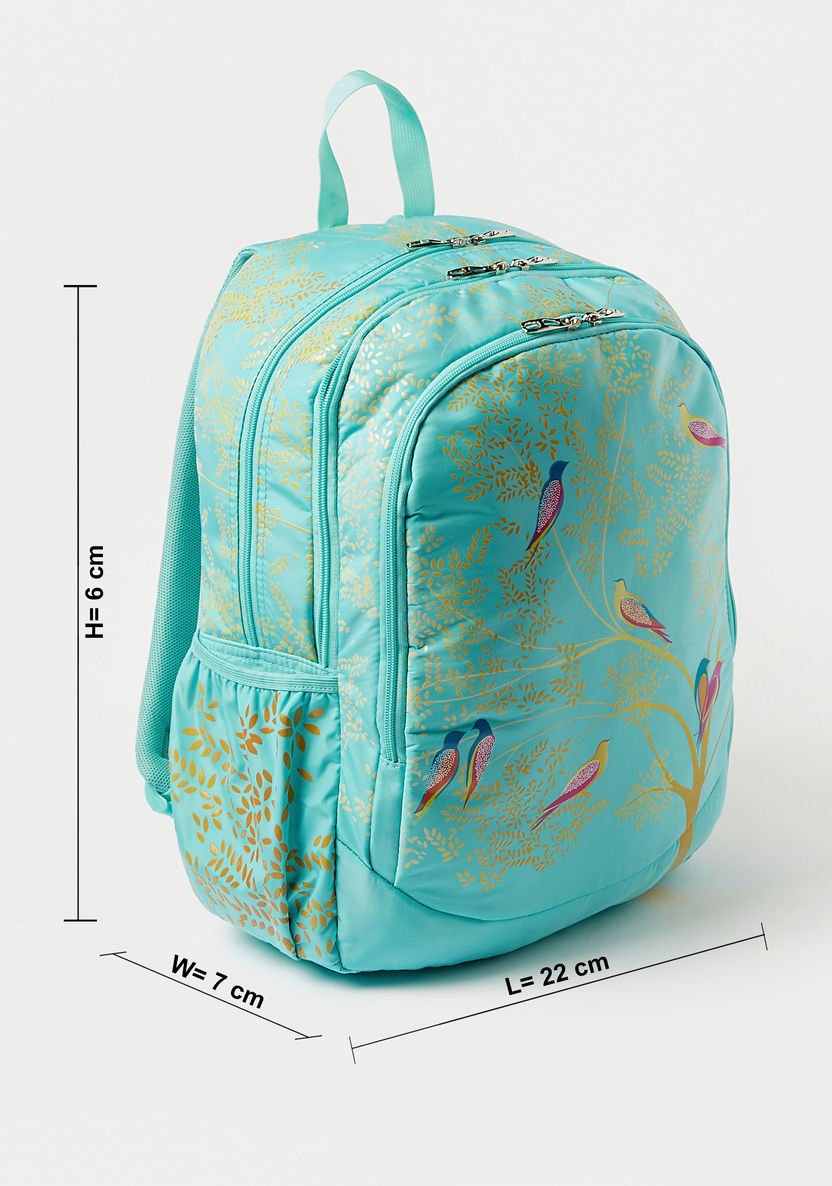 Juniors All-Over Print Backpack - 18 inches-Backpacks-image-1