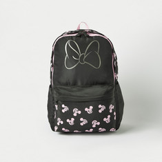 Disney Minnie Mouse Print Backpack - 18 inches