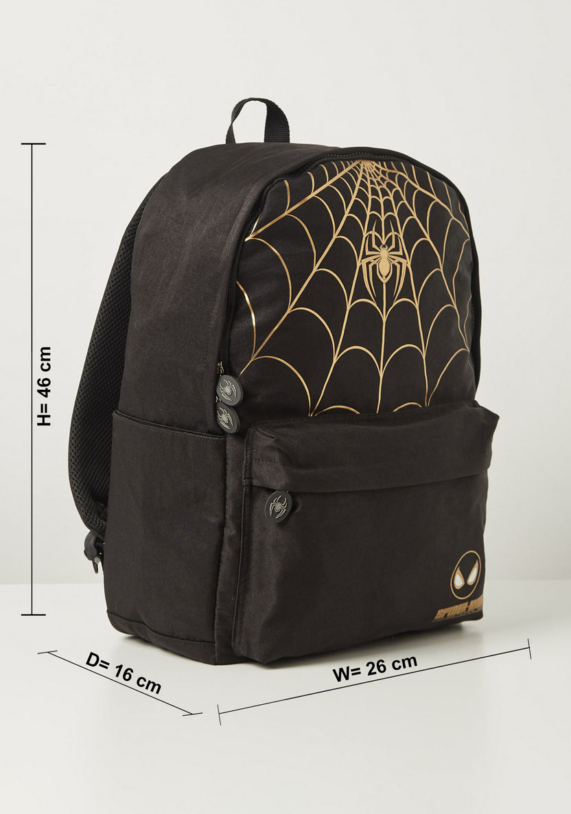 Spiderman Brooklyn Print Backpack - 18 inches-Backpacks-image-1