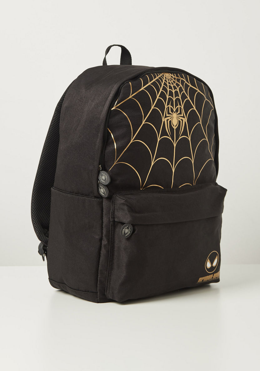 Spiderman Brooklyn Print Backpack - 18 inches-Backpacks-image-2