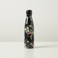 Juniors Floral Print Stainless Steel Water Bottle - 500 ml