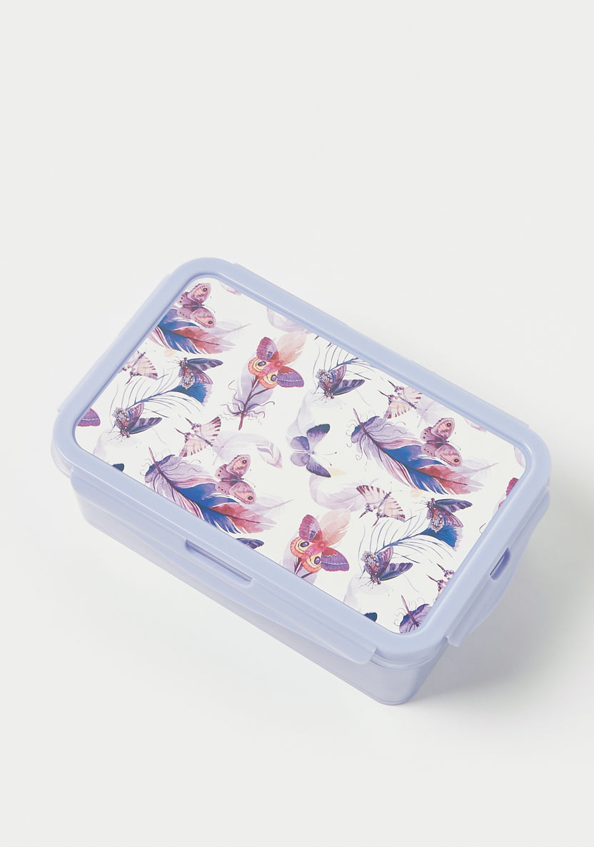 Juniors Printed 3-Compartment Lunch Box with Lid-Lunch Boxes-image-1