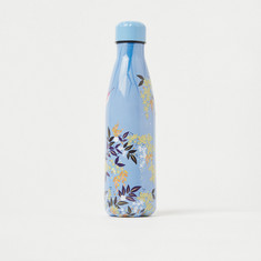 Juniors Leaf Print Stainless Steel Water Bottle - 500 ml