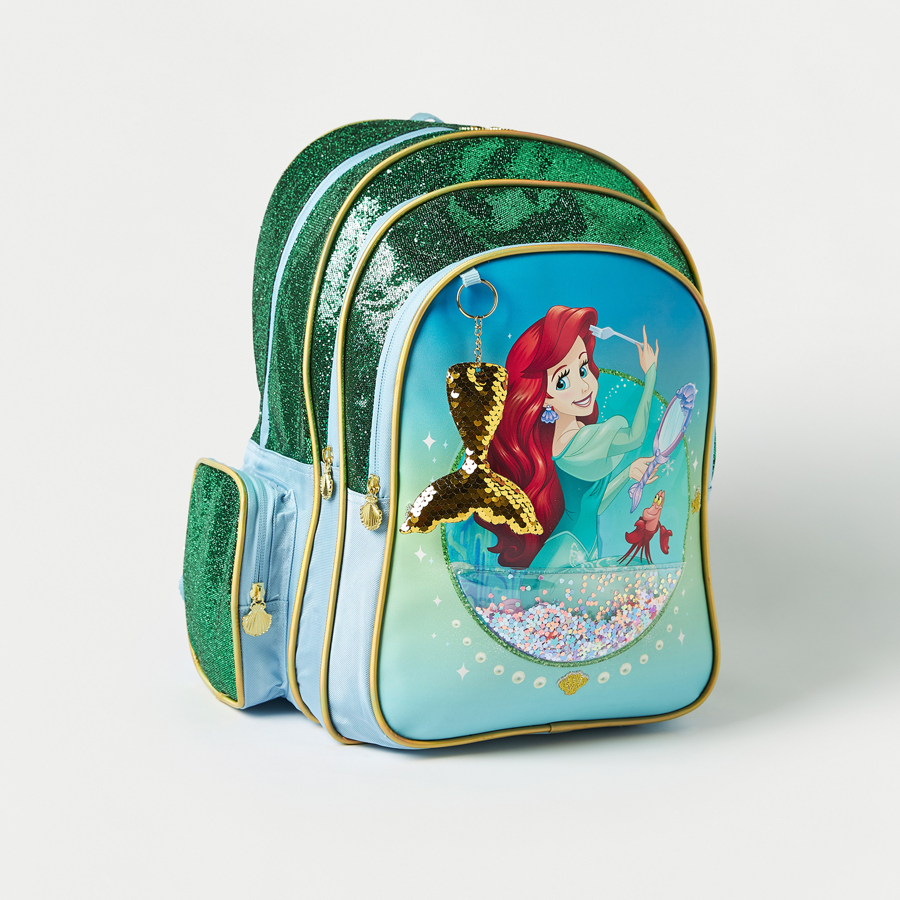Disney Princess Sequin Embellished Backpack - 16 inches-school-bagsandbackpacks-backpacks-image-3