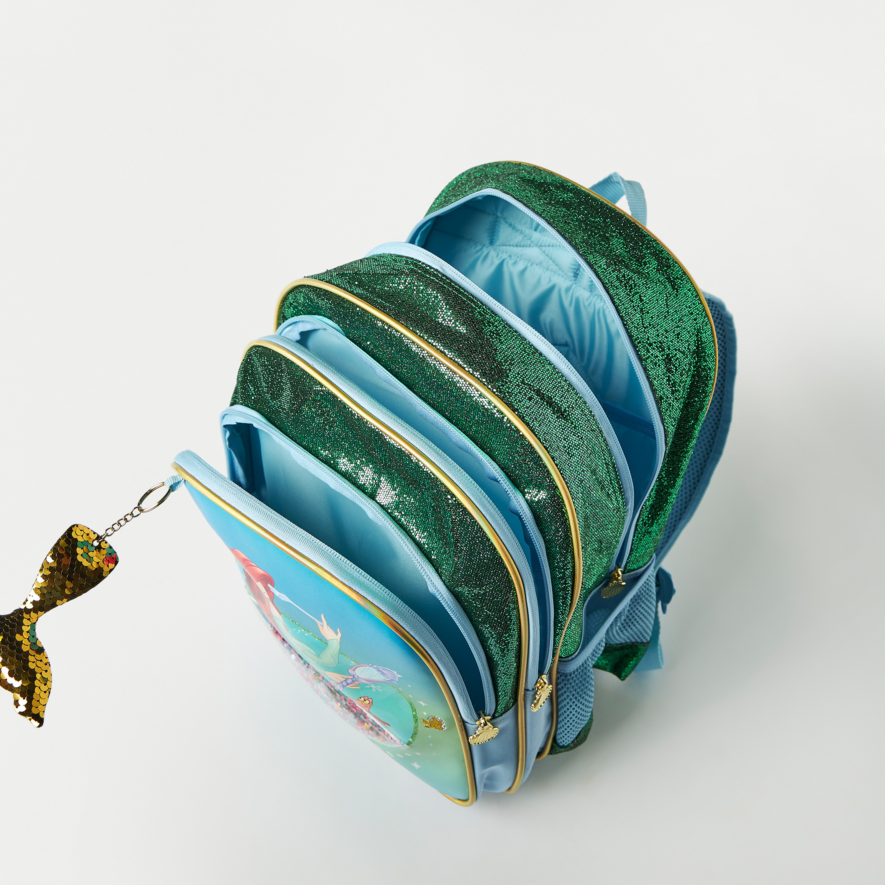 Disney Princess Sequin Embellished Backpack - 16 inches-school-bagsandbackpacks-backpacks-image-7