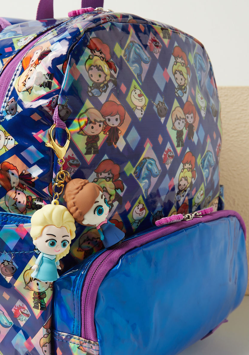 Disney Frozen Print Backpack - 14 inches-Backpacks-image-3