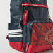 Superman Logo Print Backpack with Adjustable Shoulder Straps - 18 inches-Backpacks-thumbnail-3