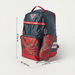 Superman Logo Print Backpack with Adjustable Shoulder Straps - 18 inches-Backpacks-thumbnailMobile-1