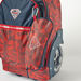Superman Logo Print Trolley Backpack with Pouch - 20 inches-Trolleys-thumbnail-3