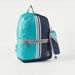 Juniors Striped Backpack with Adjustable Strap and Pencil Case - 18 inches-Backpacks-thumbnailMobile-1